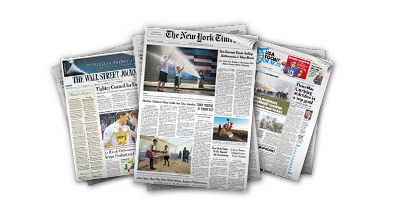 Newspapers on NOOK