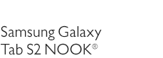 Samsung Galaxy Tab S2 NOOK(R)