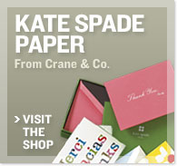Kate Spade Paper from Crane & Co. - Visit the Shop