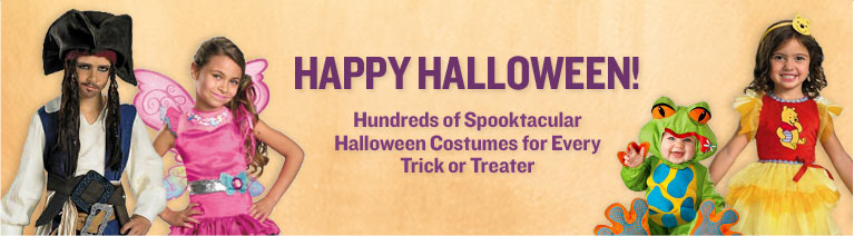 Happy Halloween! Hundreds of Spooktacular Halloween Costumes for Every Trick or Treater