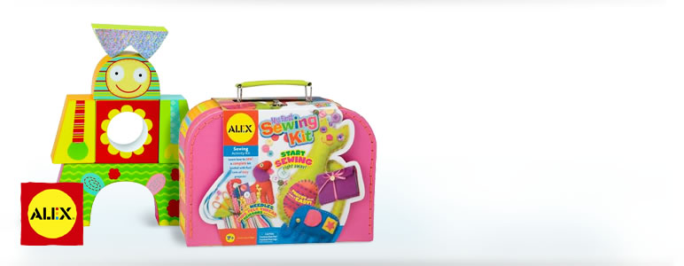 Mix 'n Max - Wooden Whimsy Blocks; My First Sewing kit