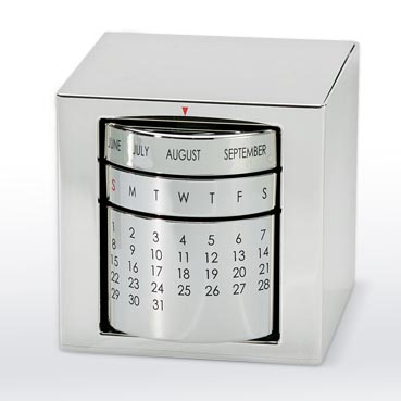 Silver Perpetual Calendar