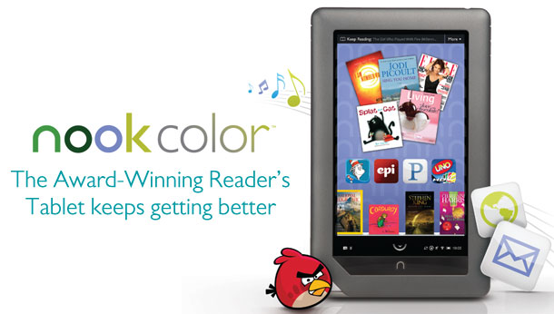 NOOK Color - The Award-Winning Reader's Tablet keeps getting better