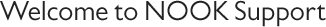 Welcome to NOOK Support