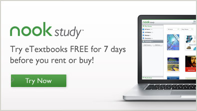 NOOK Study - Try eTextbooks FREE for 7 days before you rent or buy